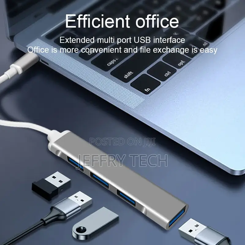 Usb C Hub Laptop Docking Station 2.0 3.0 3.1 Portis 4 in 1 U