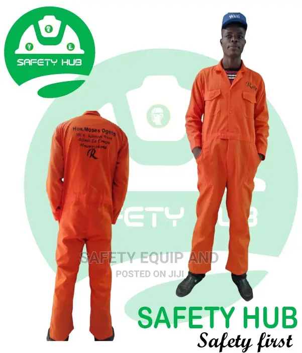 Orange Overall-Plain Overall