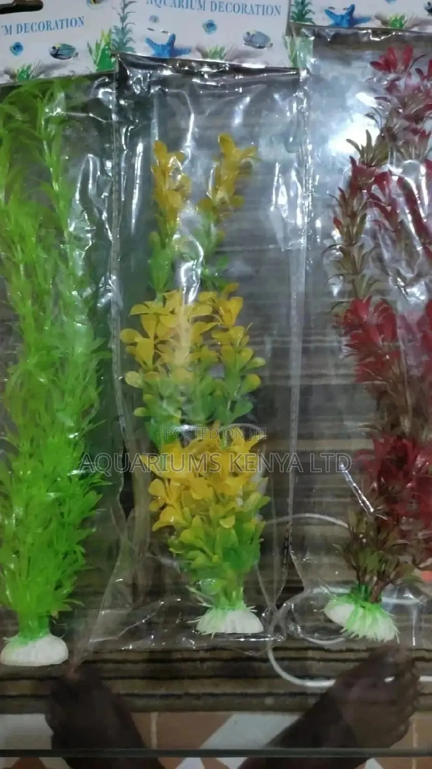 Decorative Plastic Aquarium Plants