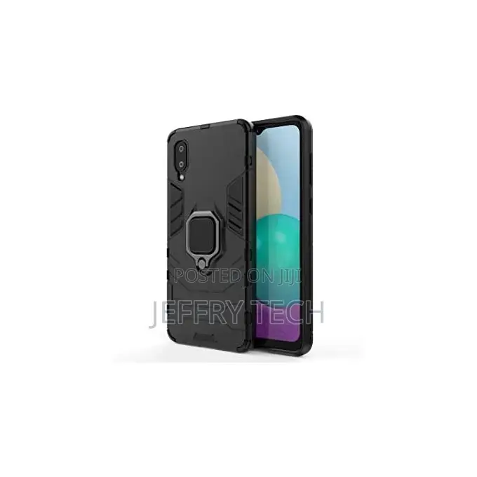 SAMSUNG GALAXY A02 Heavy Duty Armor Hard Back Cover With 360
