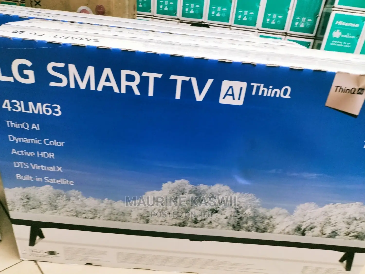 LG 43′′ Smart 43LM6370PVA Full HD Tv