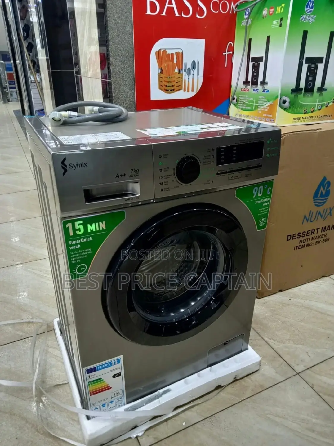 Syinix Front Load 7kg Washing Machine