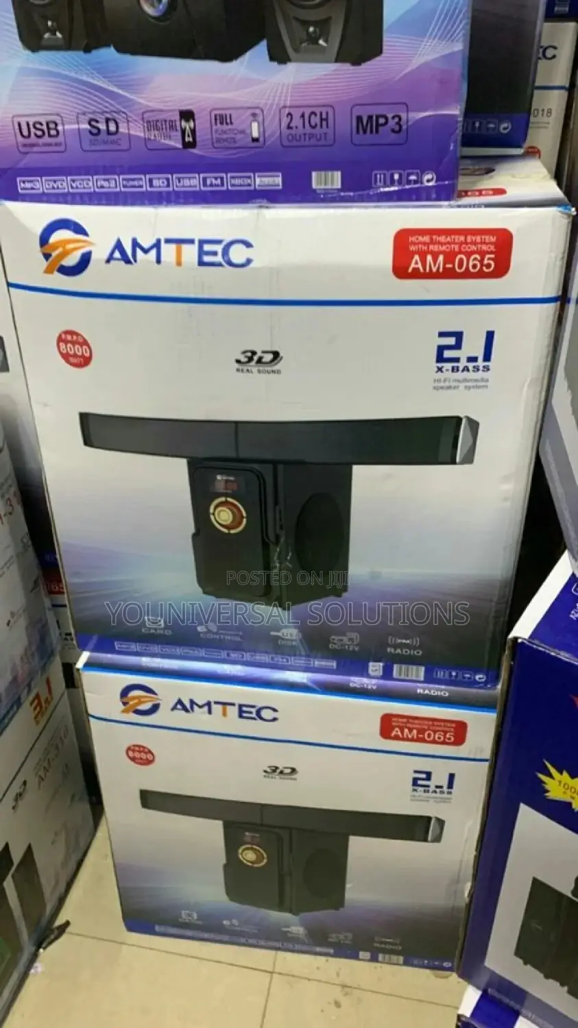 Amtec 065 Multimedia Speaker Sound Bar.