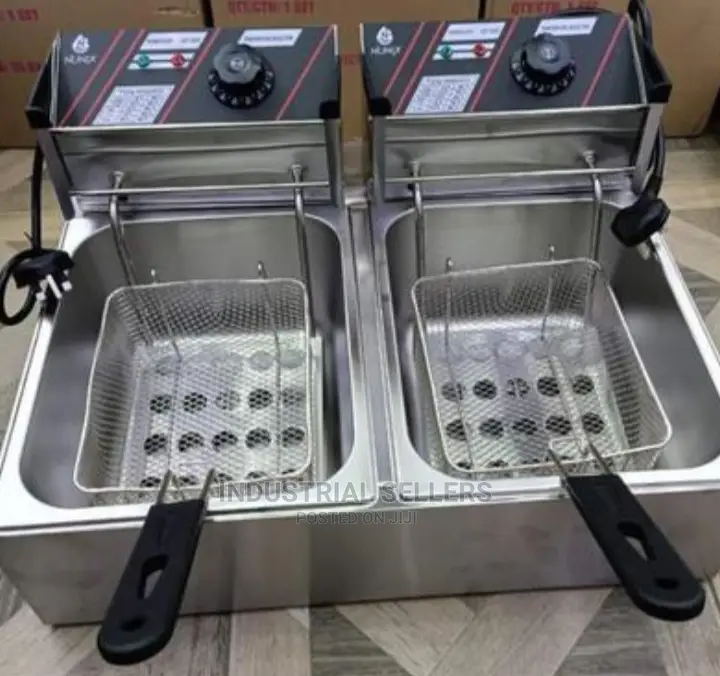 Convenient Double Deep Fryer