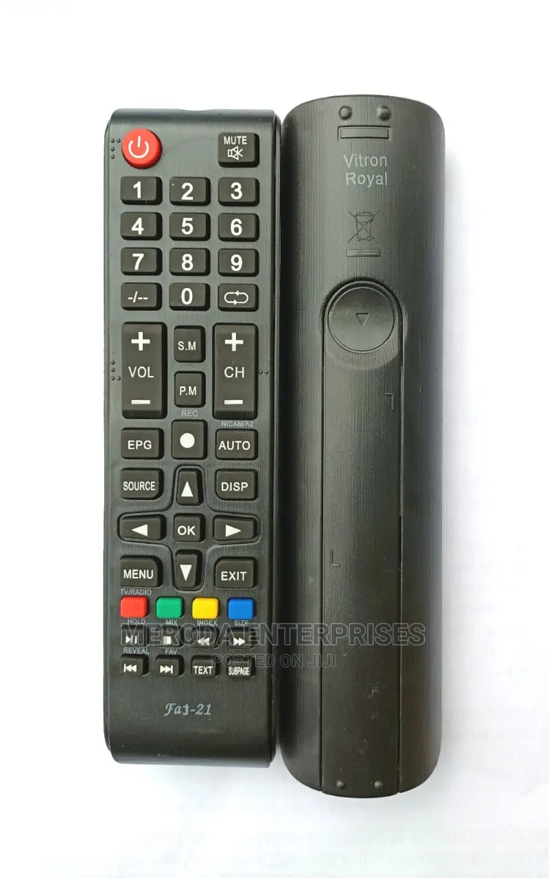 Vitron Royal Tv Remote Control
