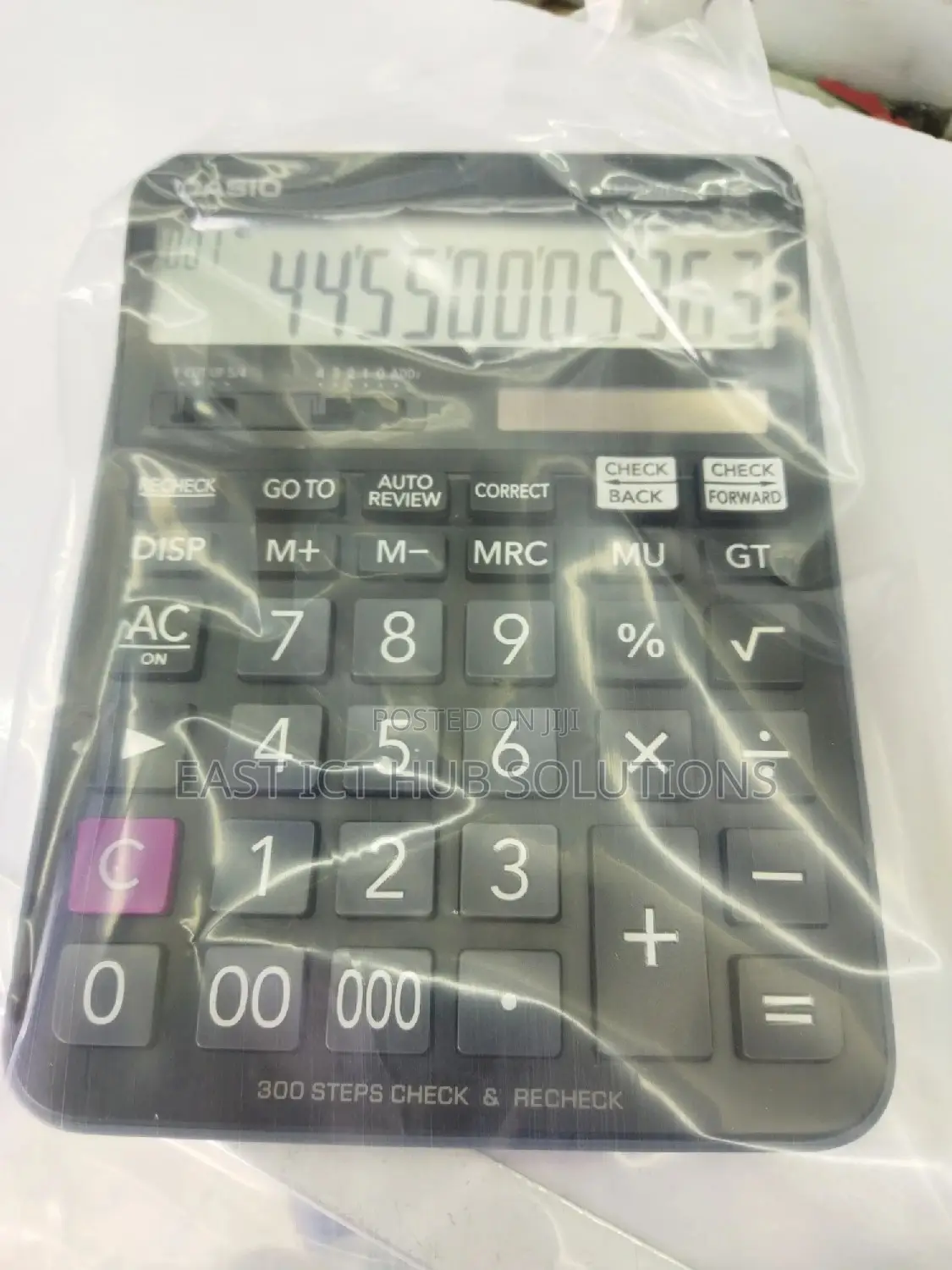 Casio DJ-120D Plus
Calculator