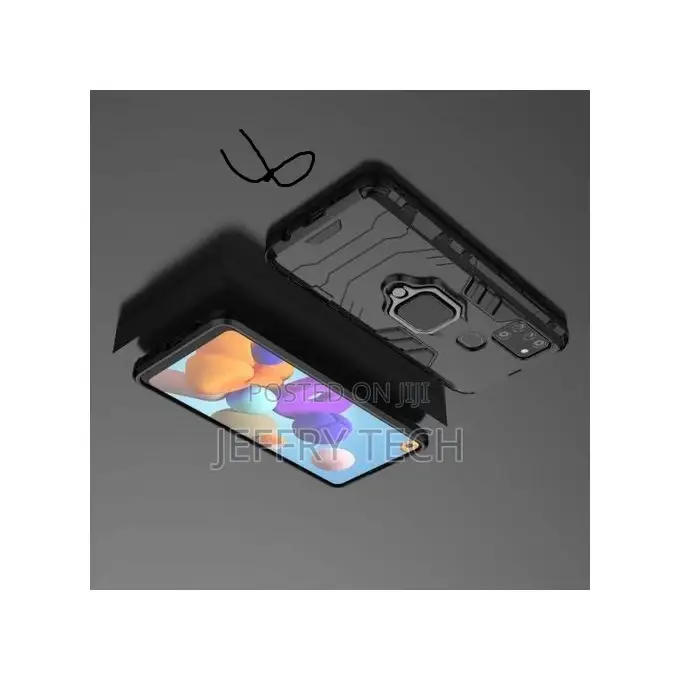 Back Cover for Samsung Galaxy A21S - Black