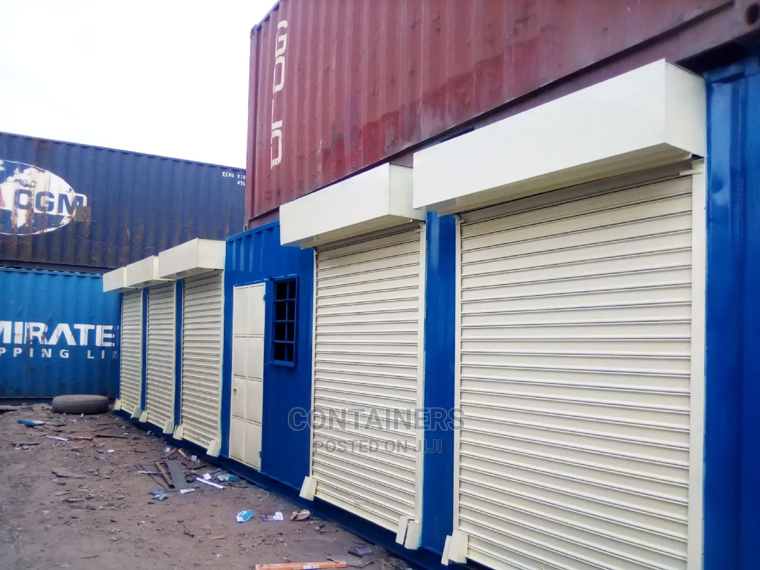 Container Stalls at Container Investment Kenya