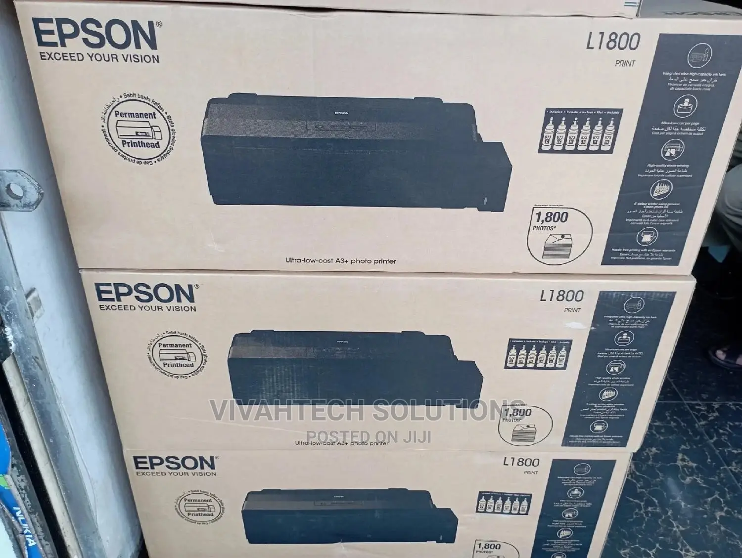 EPSON L1800 Borderless A3+ Photo Printing Truly Affordable.