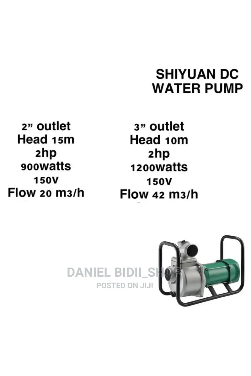 Shiyuan DC Water Pump 2inch