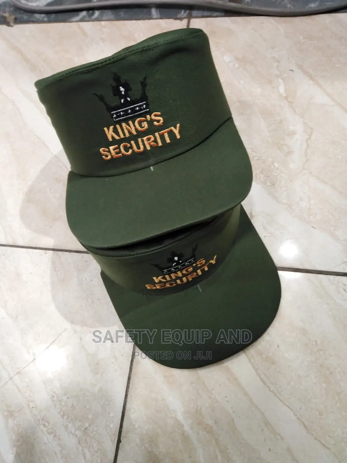 Green Branded Security Caps