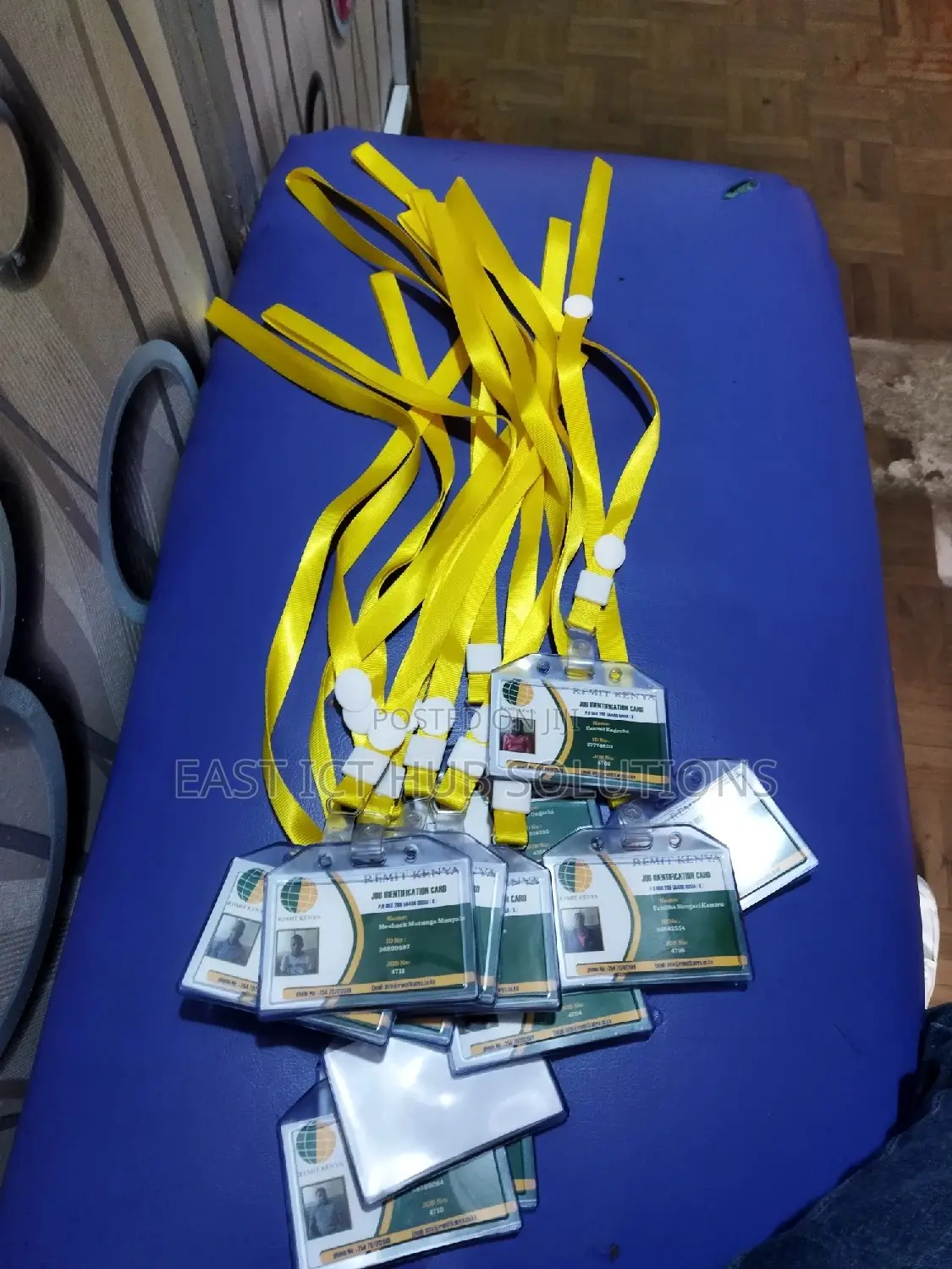 Interchangeable ID Holder Badge Lanyard And Card Holders