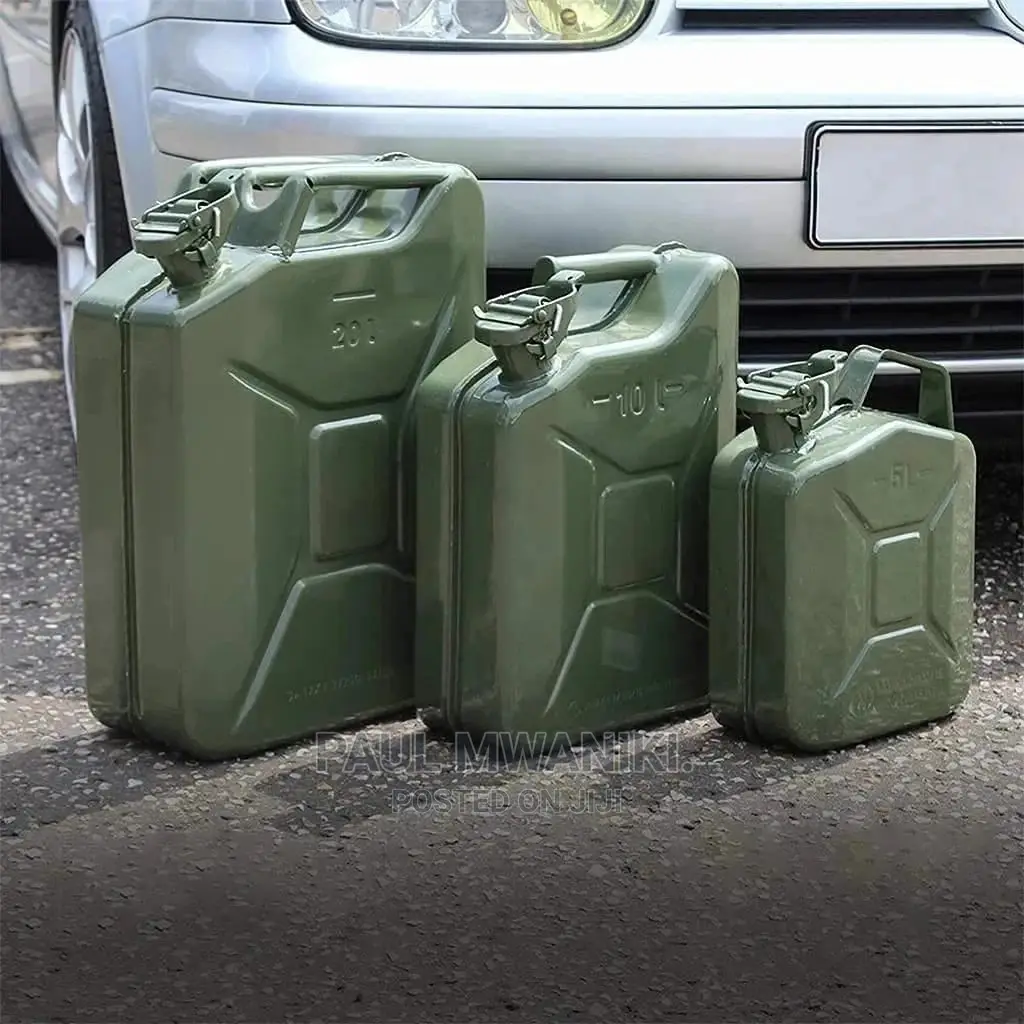 20 L Steel Fuel Can, Gasoline Container.
