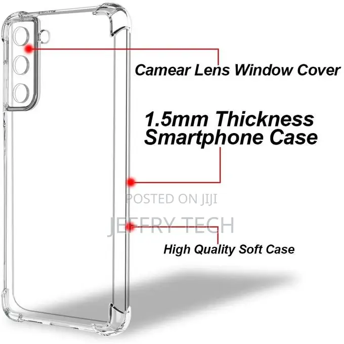 Samsung Galaxy S21 6.2 Inch Back Cover With Edges That Fully
