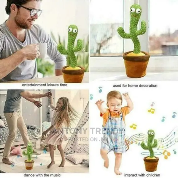 Dancing Cactus Voice Toys Cactus.