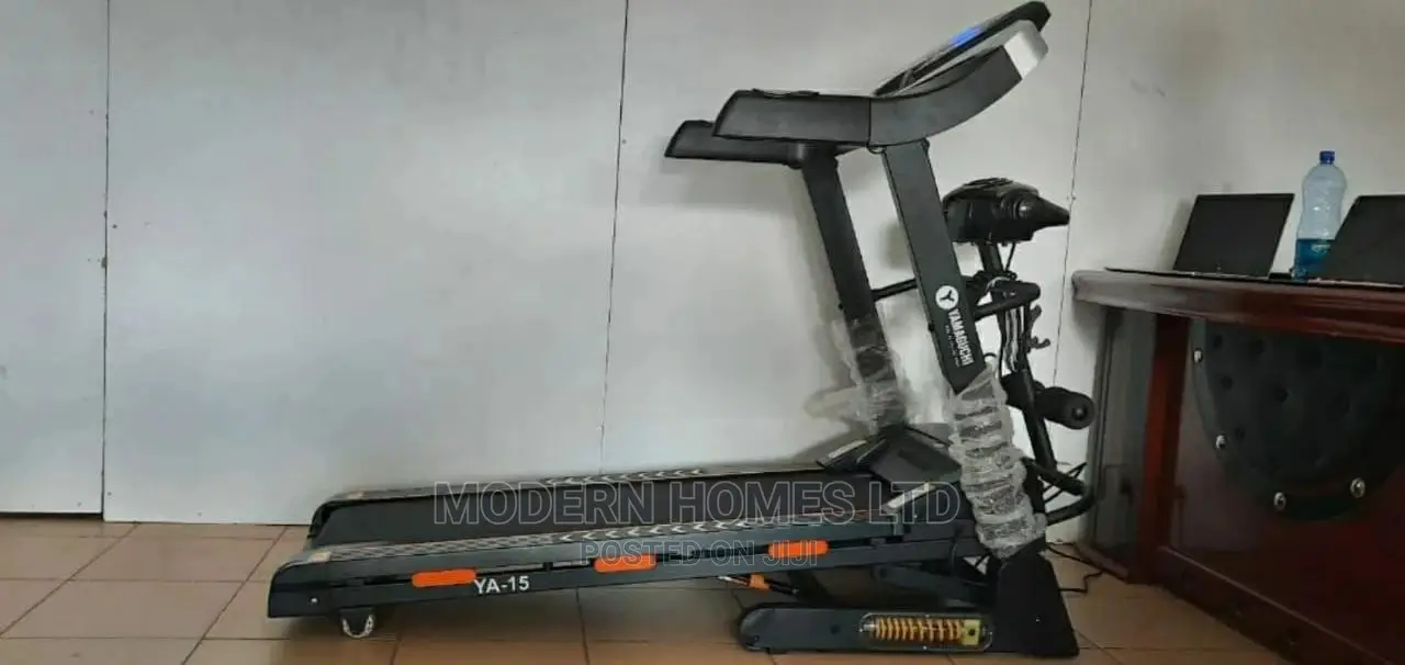 3.5hp Treadmill With Massager and Yoga Dumbbells