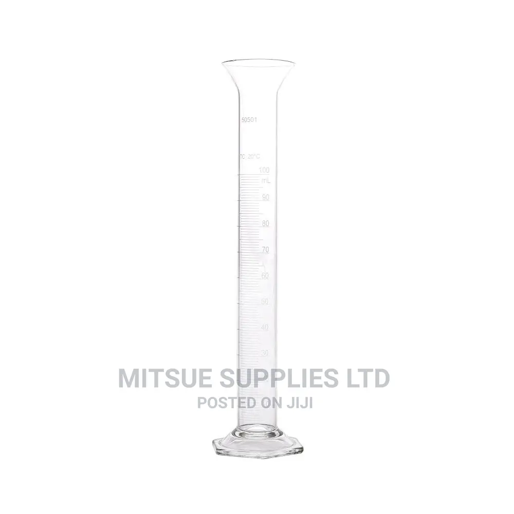 Pair of Measuring Cylinder 25ml Glass ( Pyrex)