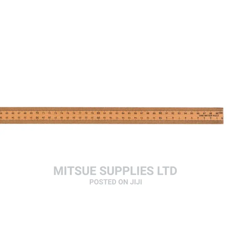 A Set of 3 Meter Rule ( Hardwood)