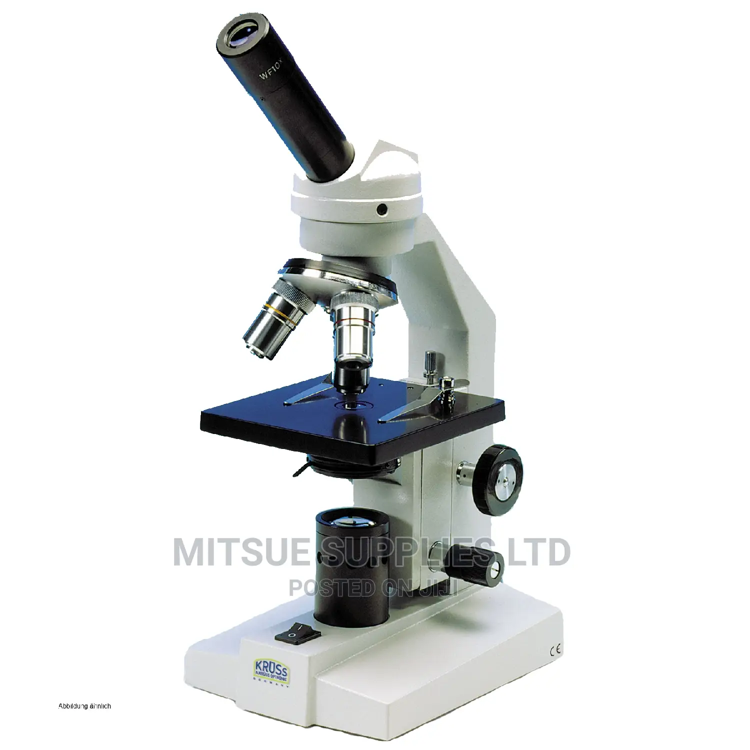 Supertek Monocular Microscope in Wooden Case