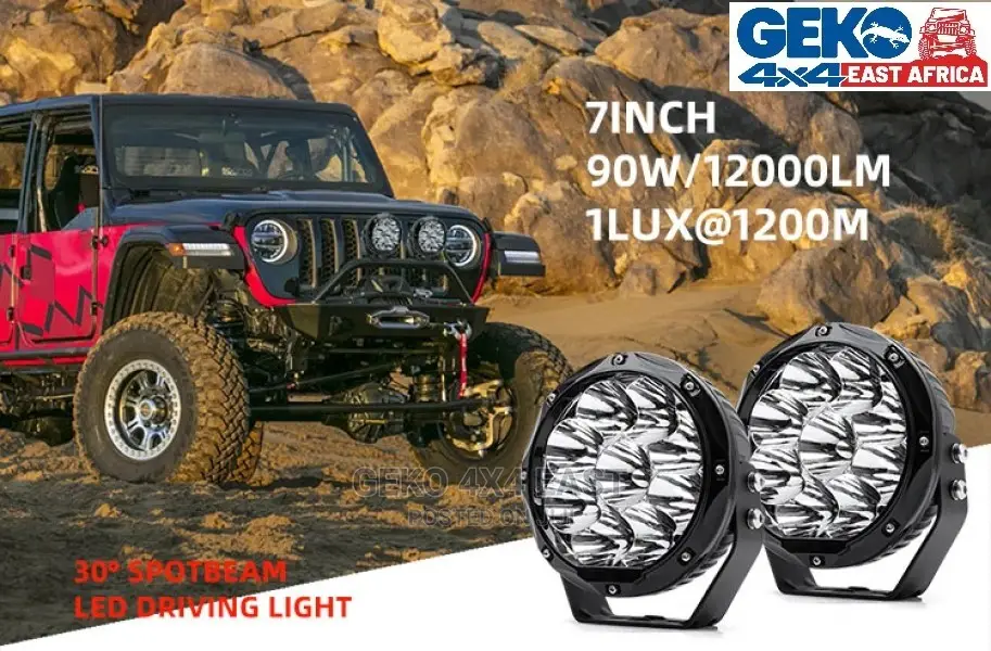 GEKO EA Spotlight 4X4 Offroad 7 Inch Driving Light G-Sl-D070