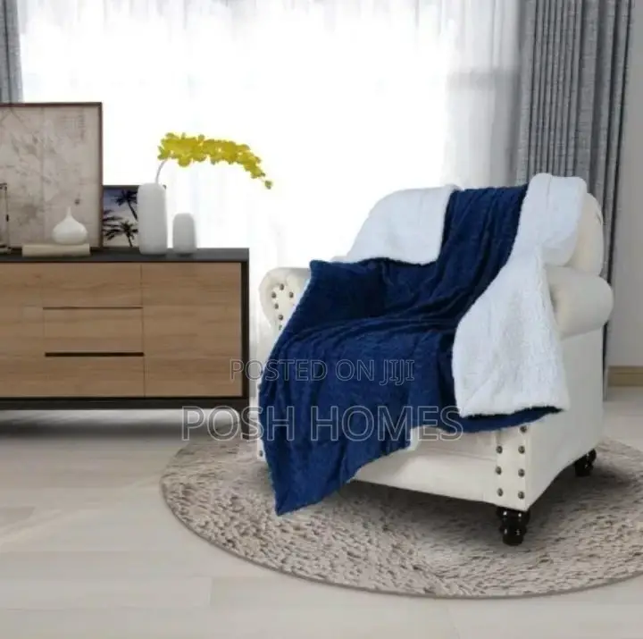 Flannel Sherpa Throw Blankets