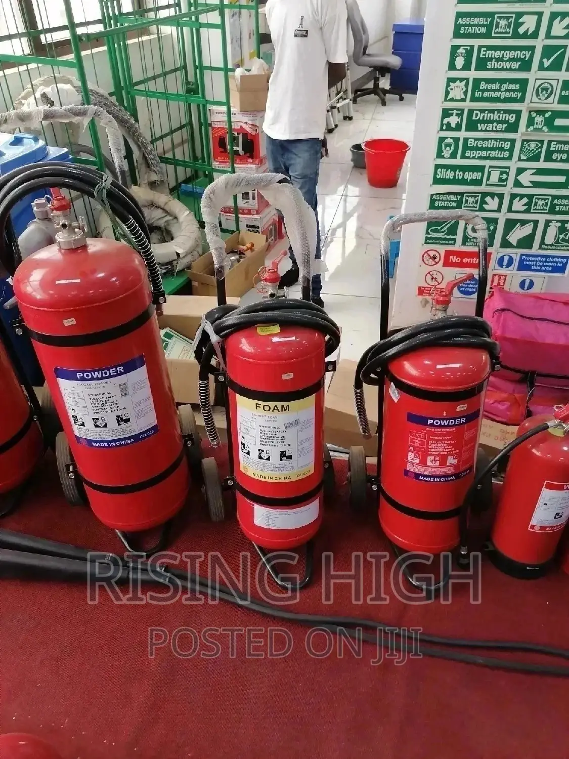 50kgs POWDER Fire Extinguisher