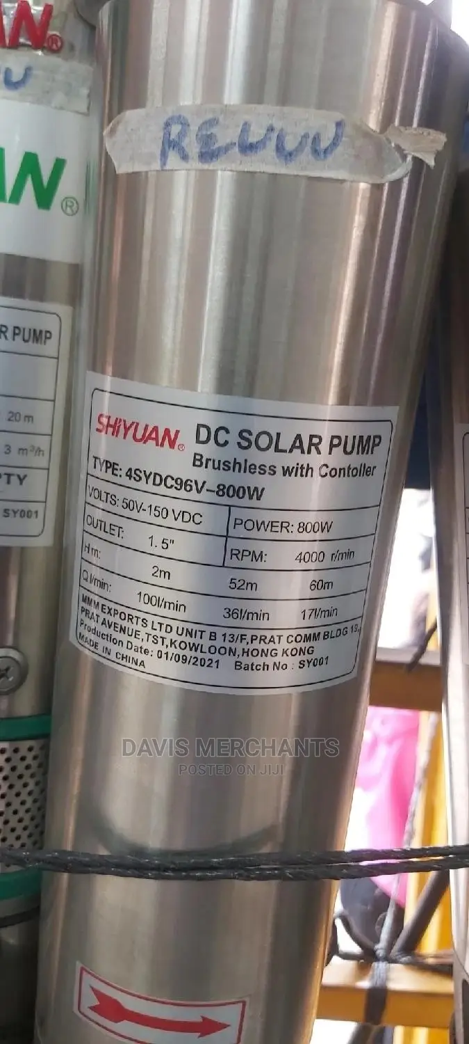 Solar Water Pump With 60M Head