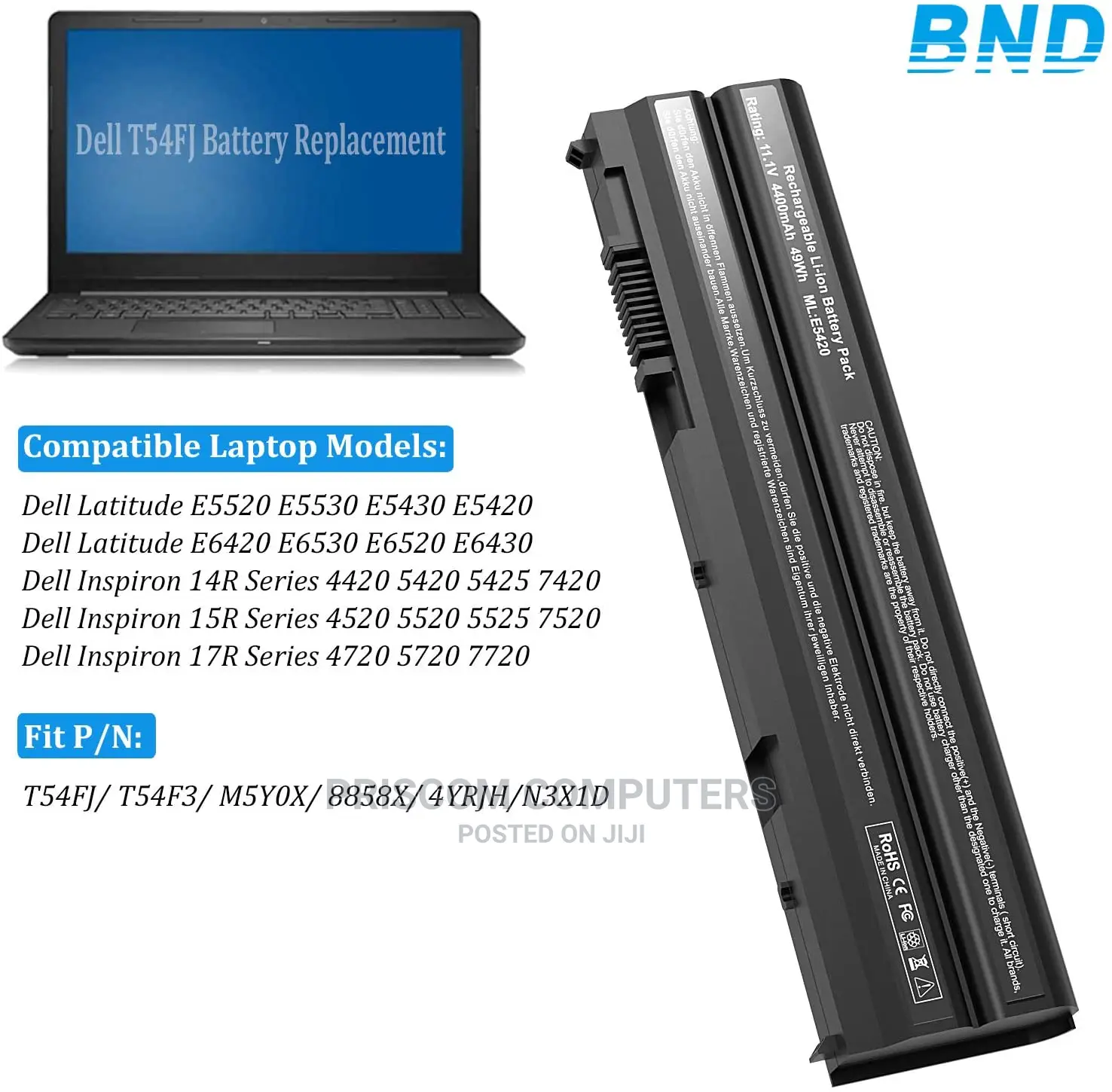 Dell Laptop Charger And Battery
