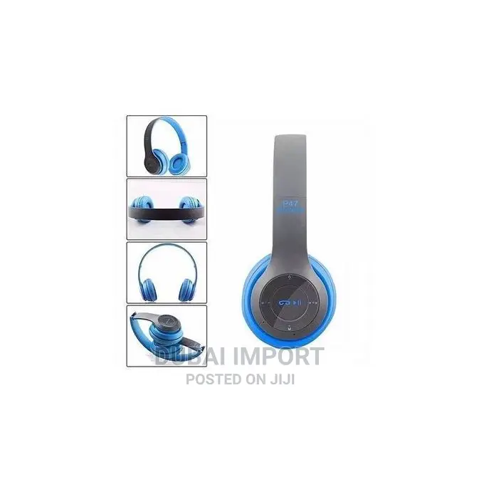 P47 Wireless Headphones With Memorycard Slot