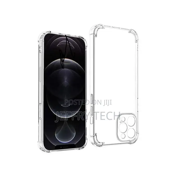 iPhone 12 Pro Max (6.7 Inch) Transparent Clear TPU Shock Pro