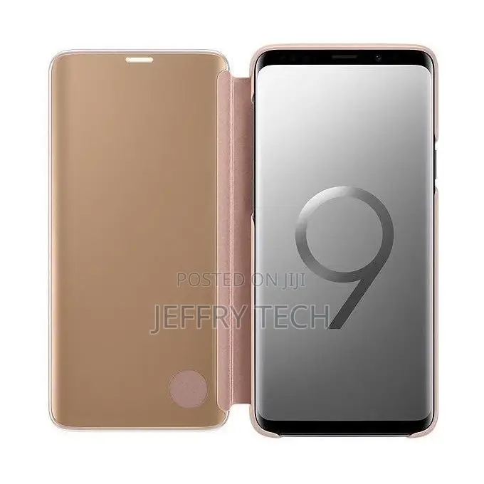 Samsung Galaxy S9 Plus Clear View Cover - Gold