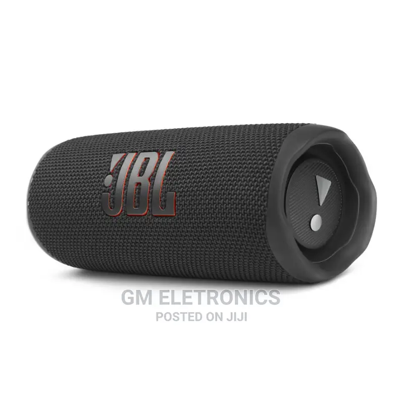 Black JBL Flip 6 Bluetooth Speaker Deep Bass Ipx7waterproof