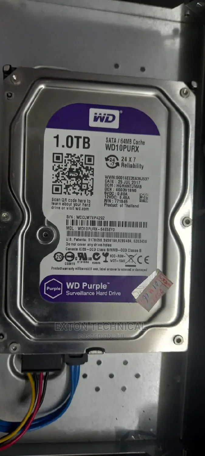Harddrive 1tb Surveillance for CCTV