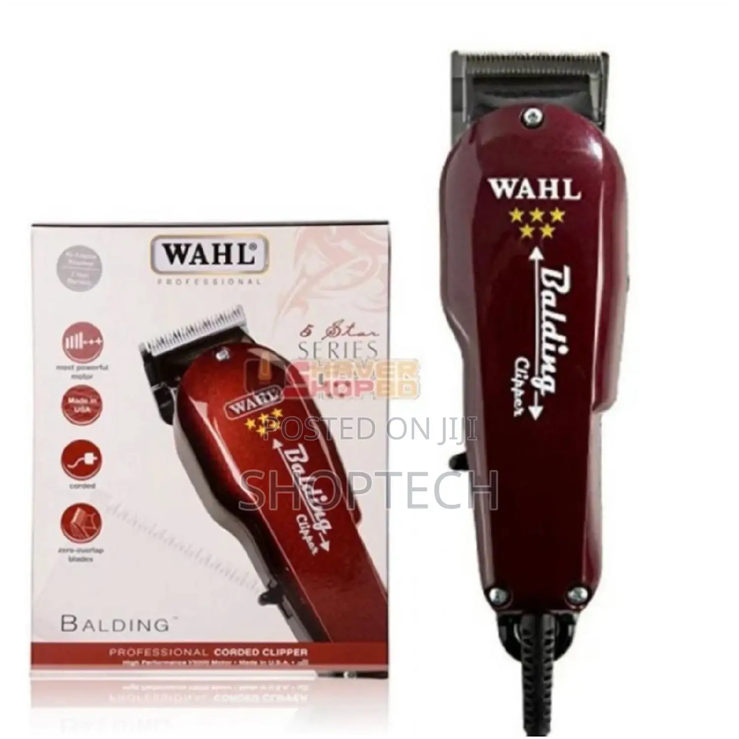 Balding Wahl Cord Clippers.