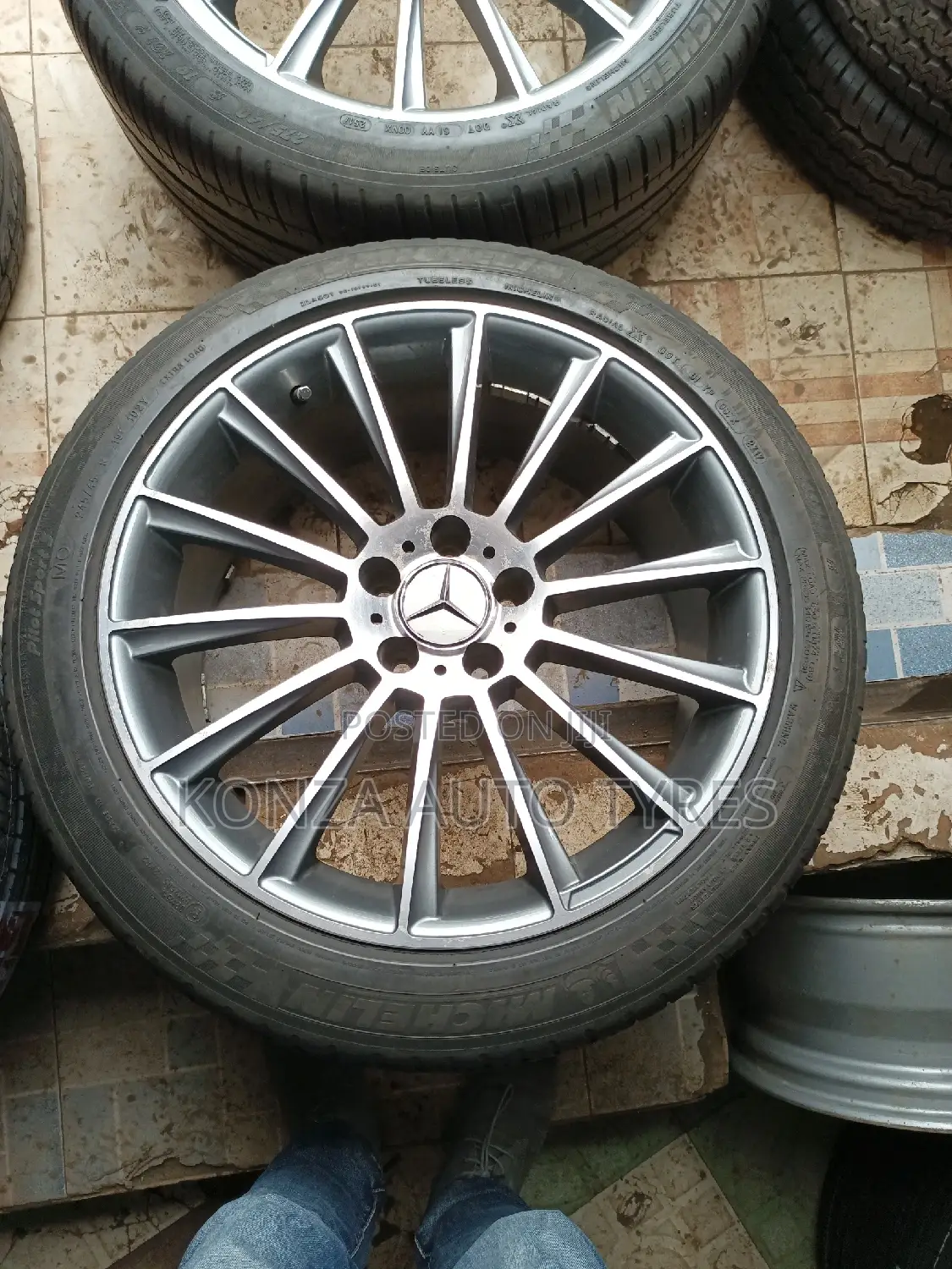 Mercedes Benz Sport Rims Size 19 Set of Four
