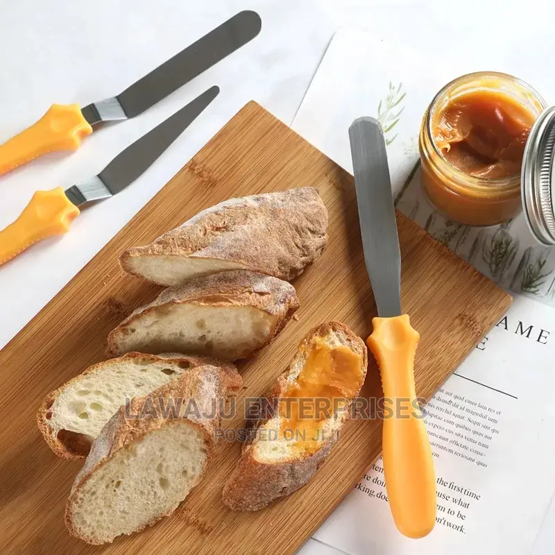 3in1 Cake Pallet Knife Set (Light Gauge)