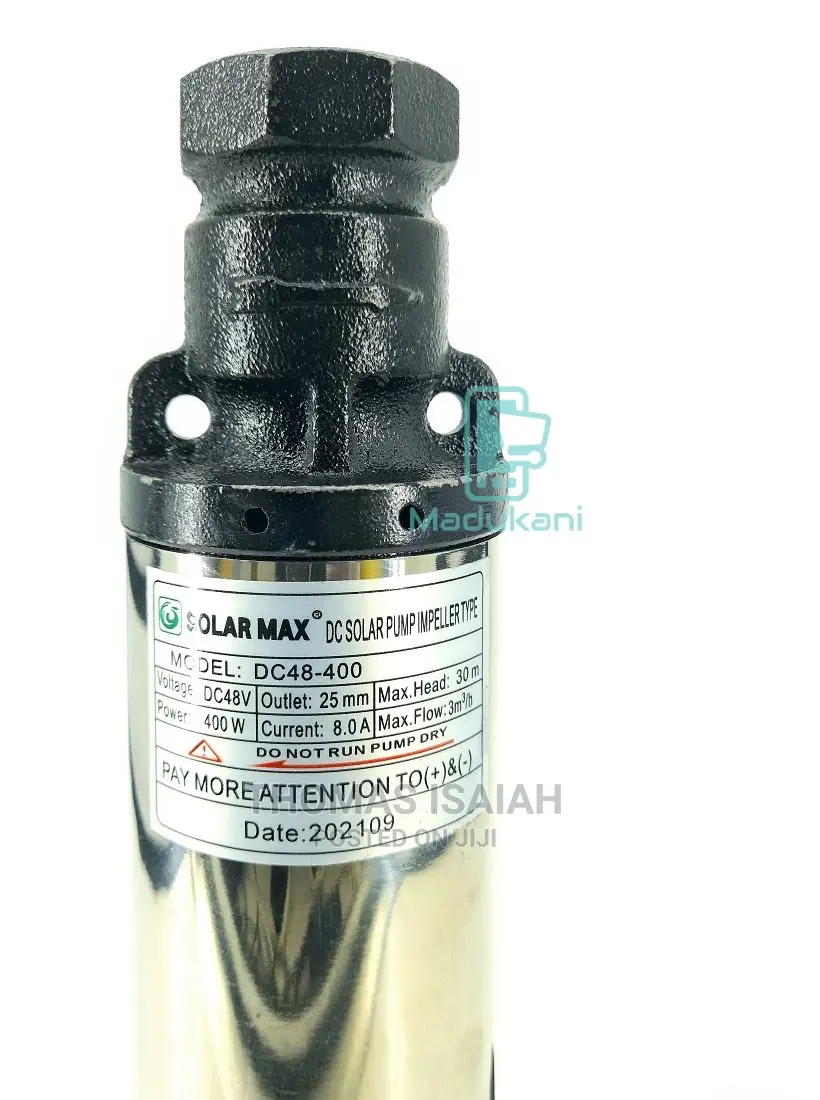 DC48-400 Impeller Type Submersible DC Solar Water Pump 30m,