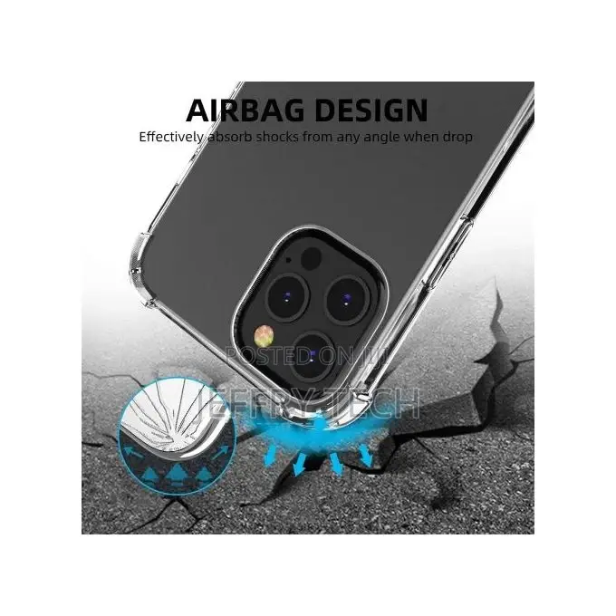 Transparent TPU Phone Case for iPhone 13 Pro Max 6.7 Shockpr