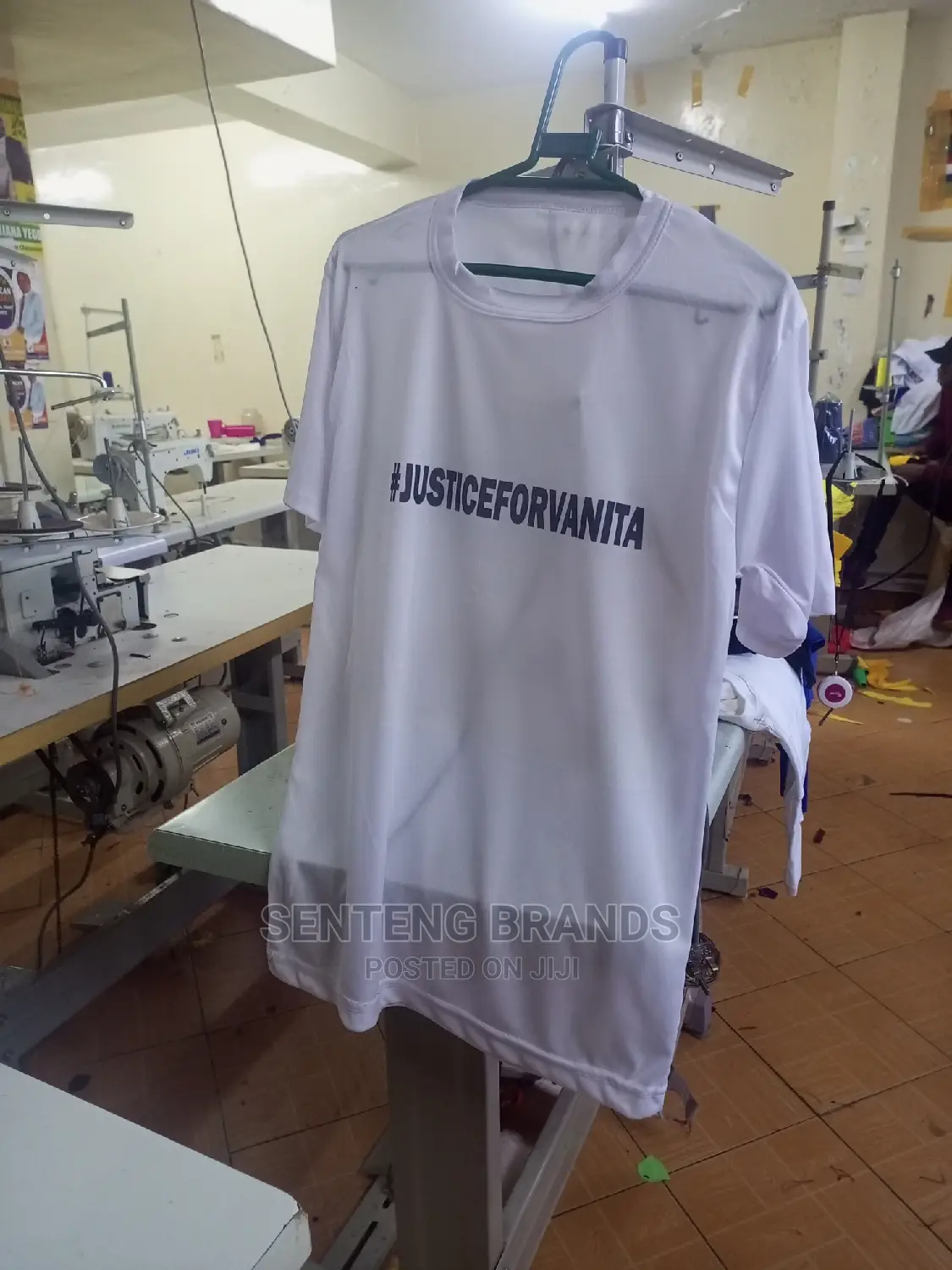White Polyester Tshirts