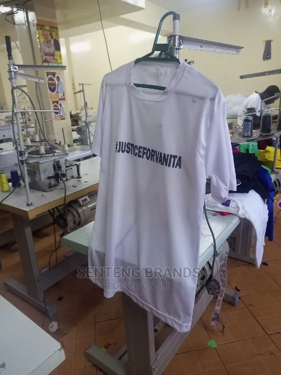 White Polyester Tshirts