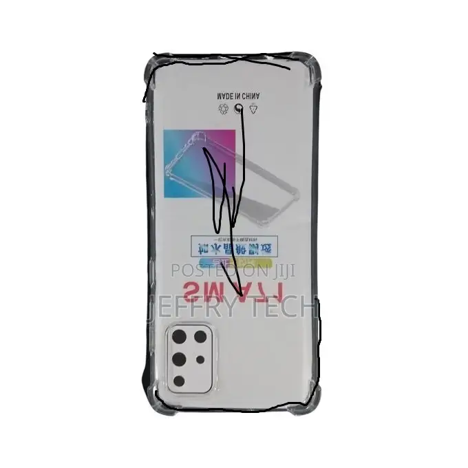 Back Cover for Samsung Galaxy A71 - Transparent