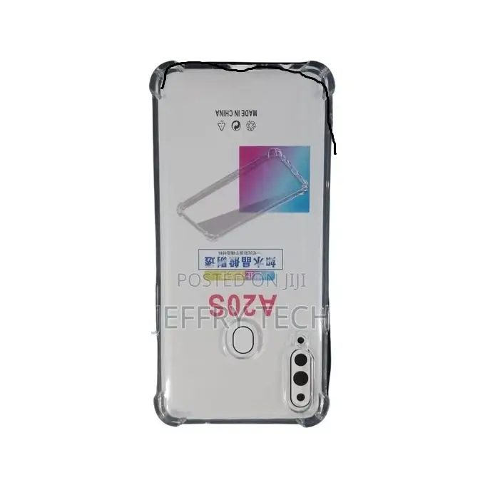 Samsung Galaxy A20S Back Defender Anti-Shock Cover - Clear T