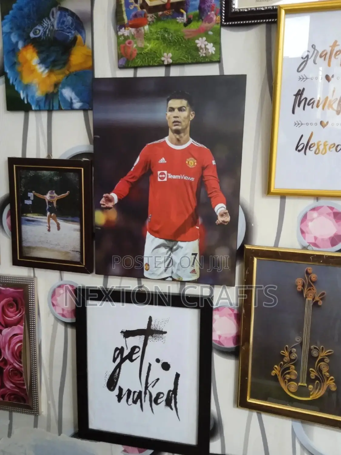 Black Wall Photo Frames