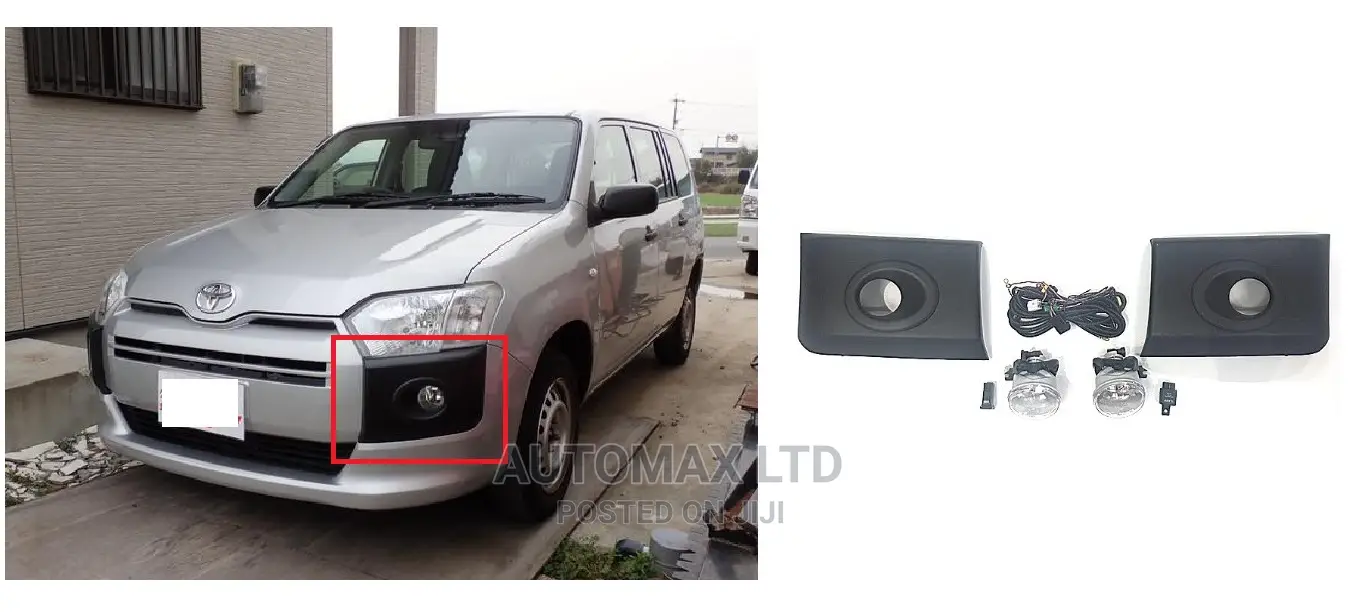 New Complete Fog Lamp Kit: For Toyota Probox GL/ Succeed