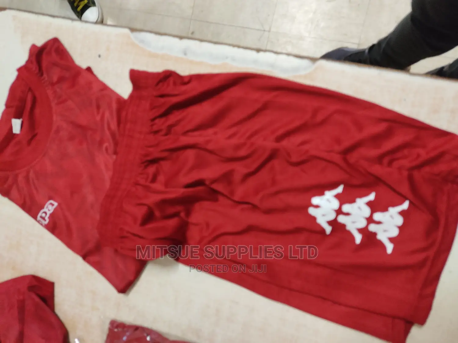 Kappa Football Uniforms- Red