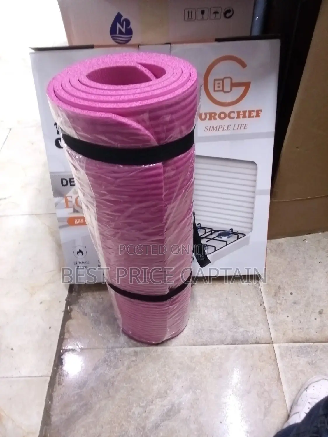 Pink 10mm Yoga Mats