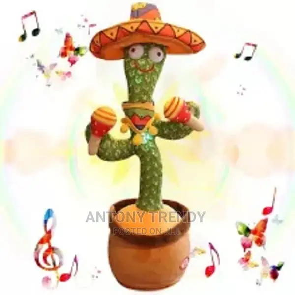 Dancing Cactus Electron Plush Toy.