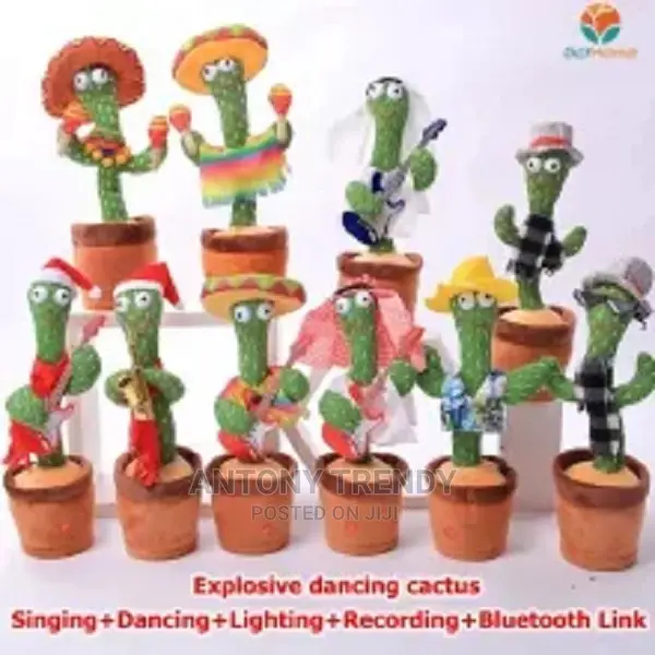 Bluetooth Type Can Sing Electric Dancing Cactus.