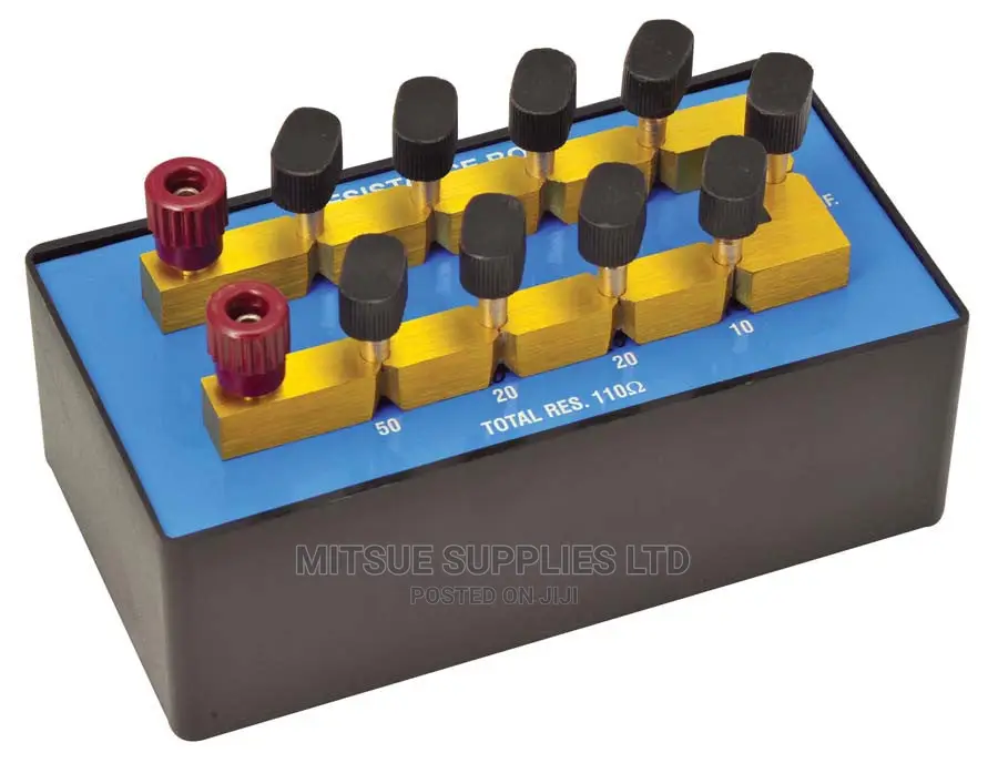Resistance Box Plug Type 10-500 OHMS