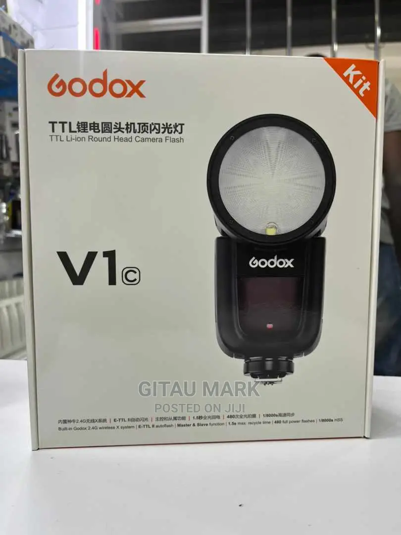 Godox V1 Round Head Flash for Canon